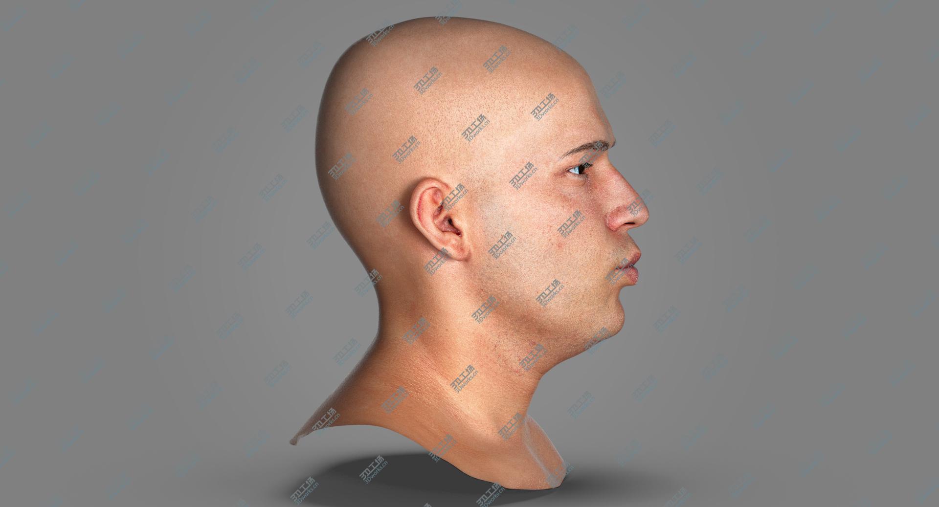 images/goods_img/202105073/3D Real PBR Marcus Human Head Lip Pucker AU18(1)/5.jpg